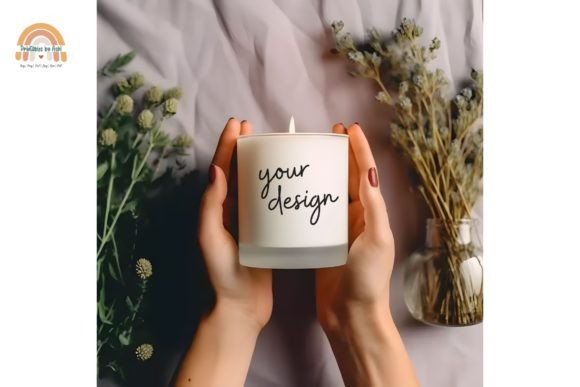 Download Scented Candle Jar Mockup - Scented candle Collection