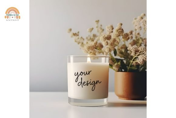 Download Minimal Scented Candle Jar Mockup - Premium Resources