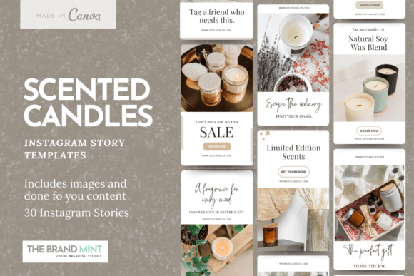 Download Scented Candle Instagram Stories - Scented candle Collection