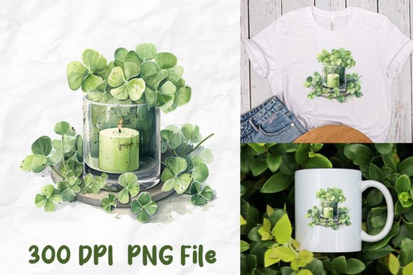 Download Mental Health Scented Candle Clover - Premium Bundle