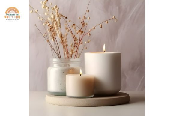 Download Aesthetic Scented Candle Jar Mockup - Premium Resources