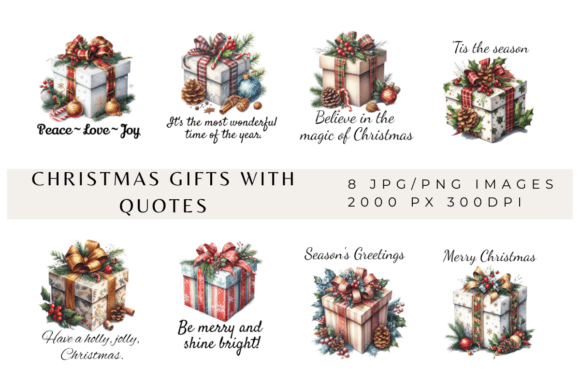 Download Christmas Gifts with Quotes - Christmas gifts Collection